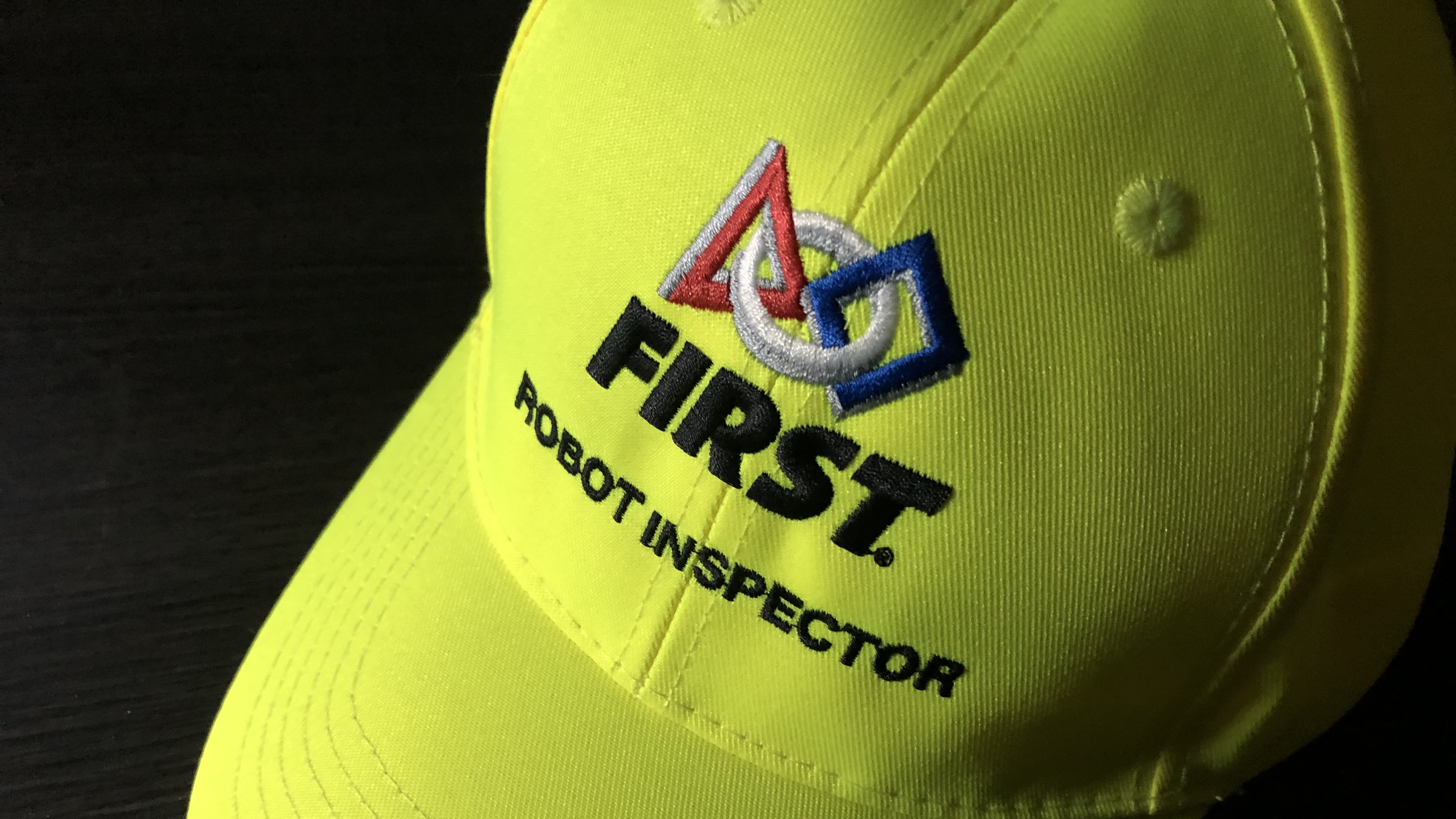 FRC robot inspector hat